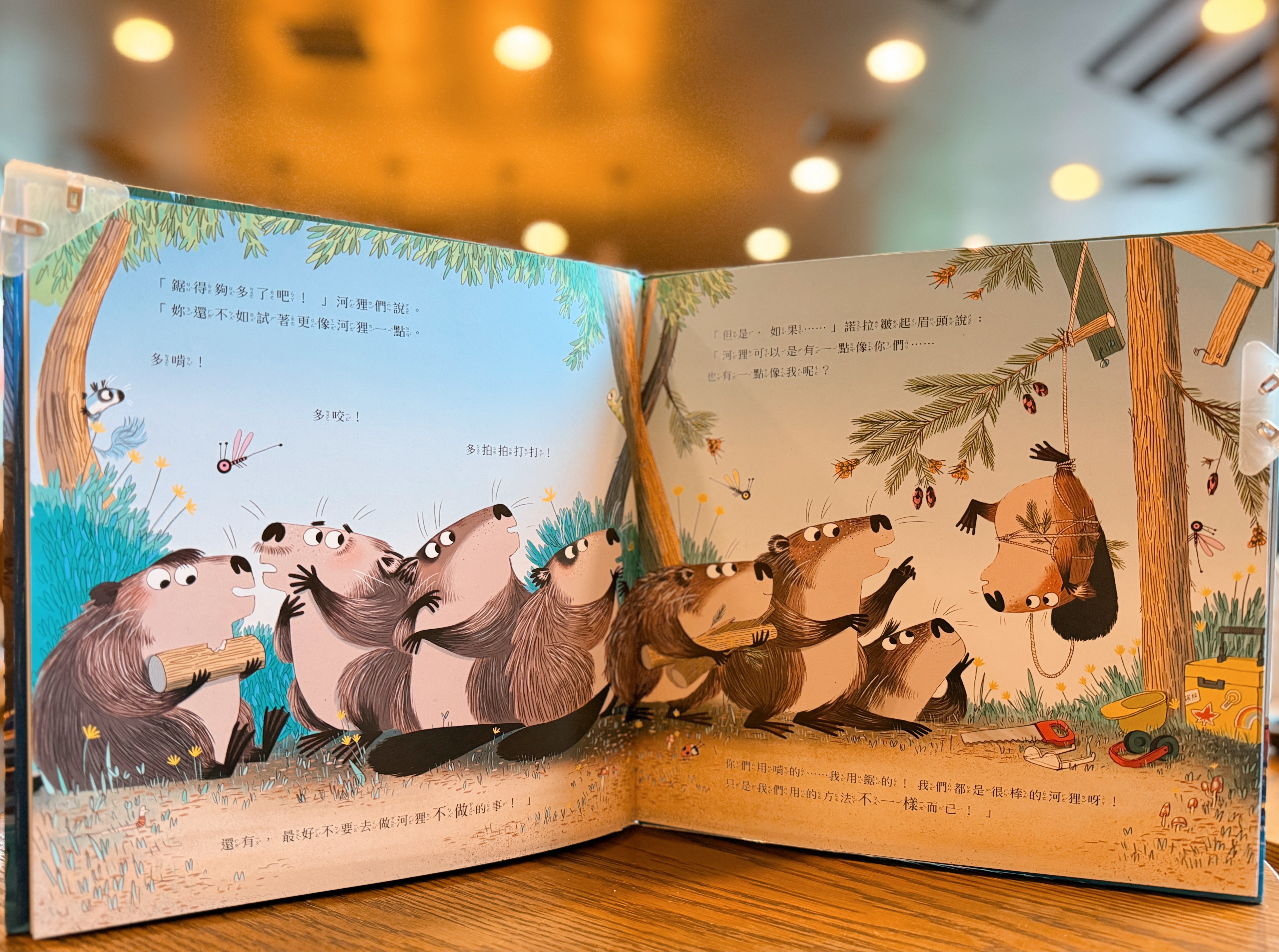《最忙碌的河狸》｜諾拉的世界比較寬 正文圖片第 4 張